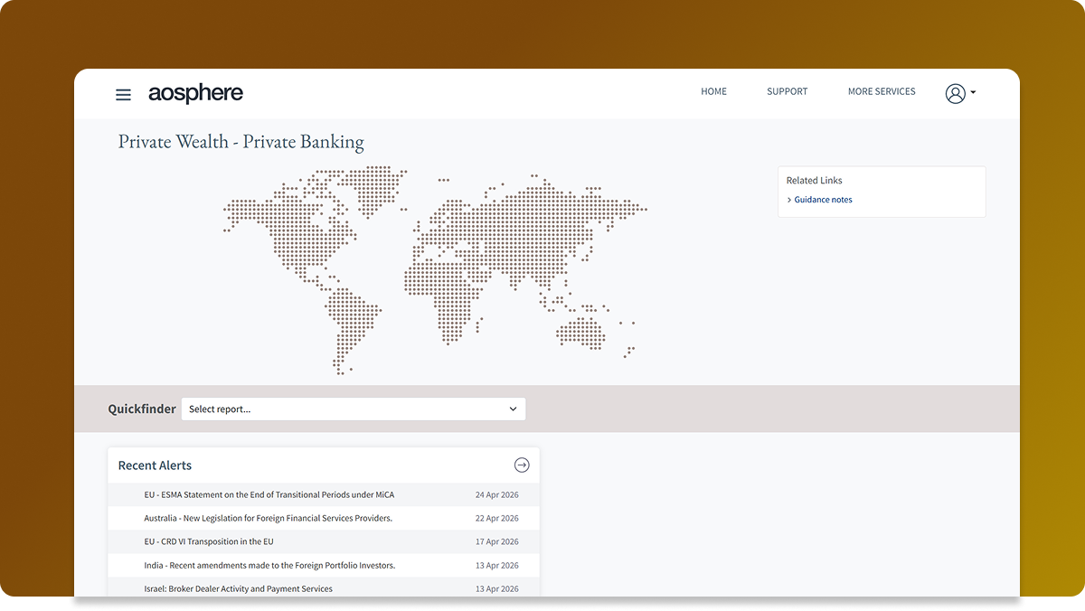 Regulatory intelligence for cross-border compliance